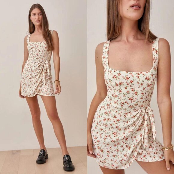 Reformation Hedy Dress Floral Print - Picture 1 of 7